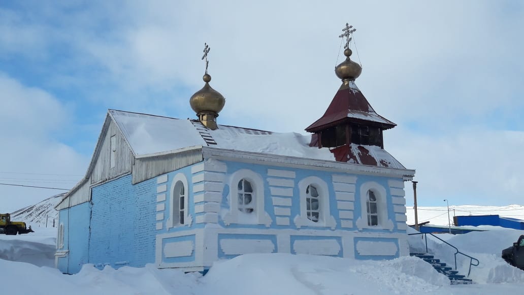 Храм всех святых Норильск