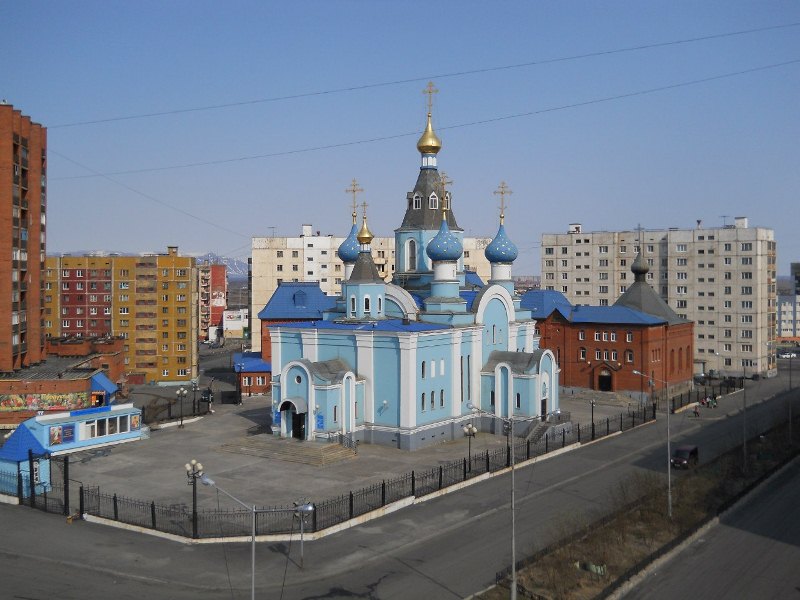 Храм всех святых Норильск